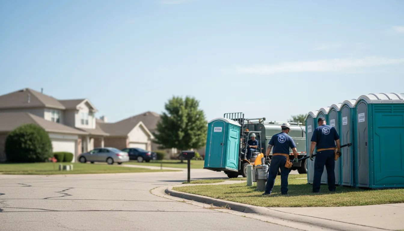 Porta Potty Rental in Exline, IA near me